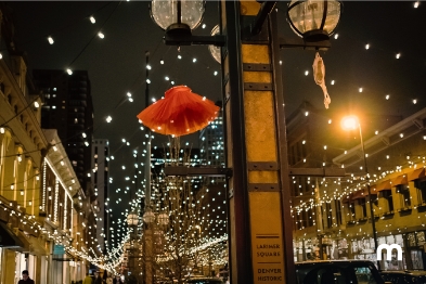 Larimer Square em Denver Passeie pela área de Larimer Square em Denver