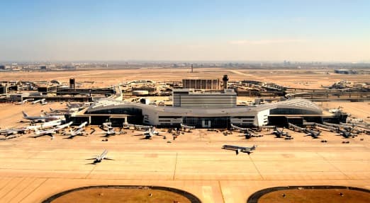 Car rental at Dallas Fort Worth Airport